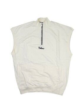 NOHOW Brodie Sleeveless Sweatshirt in Cream